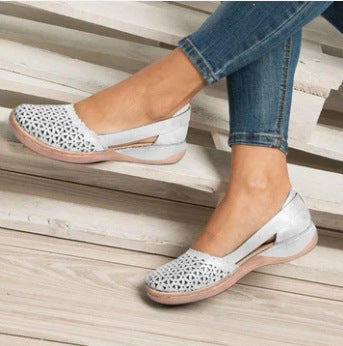 Damen Komfortable Ballerinas mit atmungsaktivem Design und rutschfester Sohle Sovae