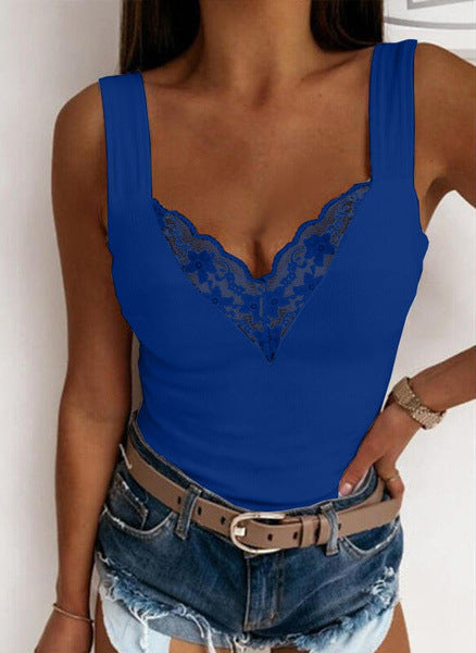 Damen Body mit Spitze Sovae