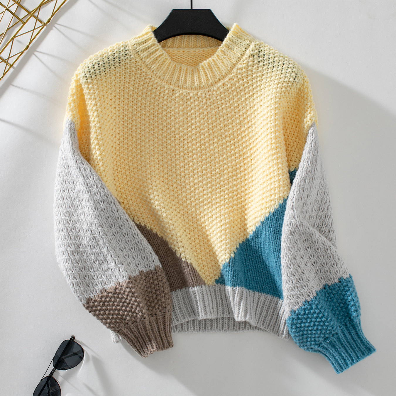 Damen gestrickter Pullover Sovae