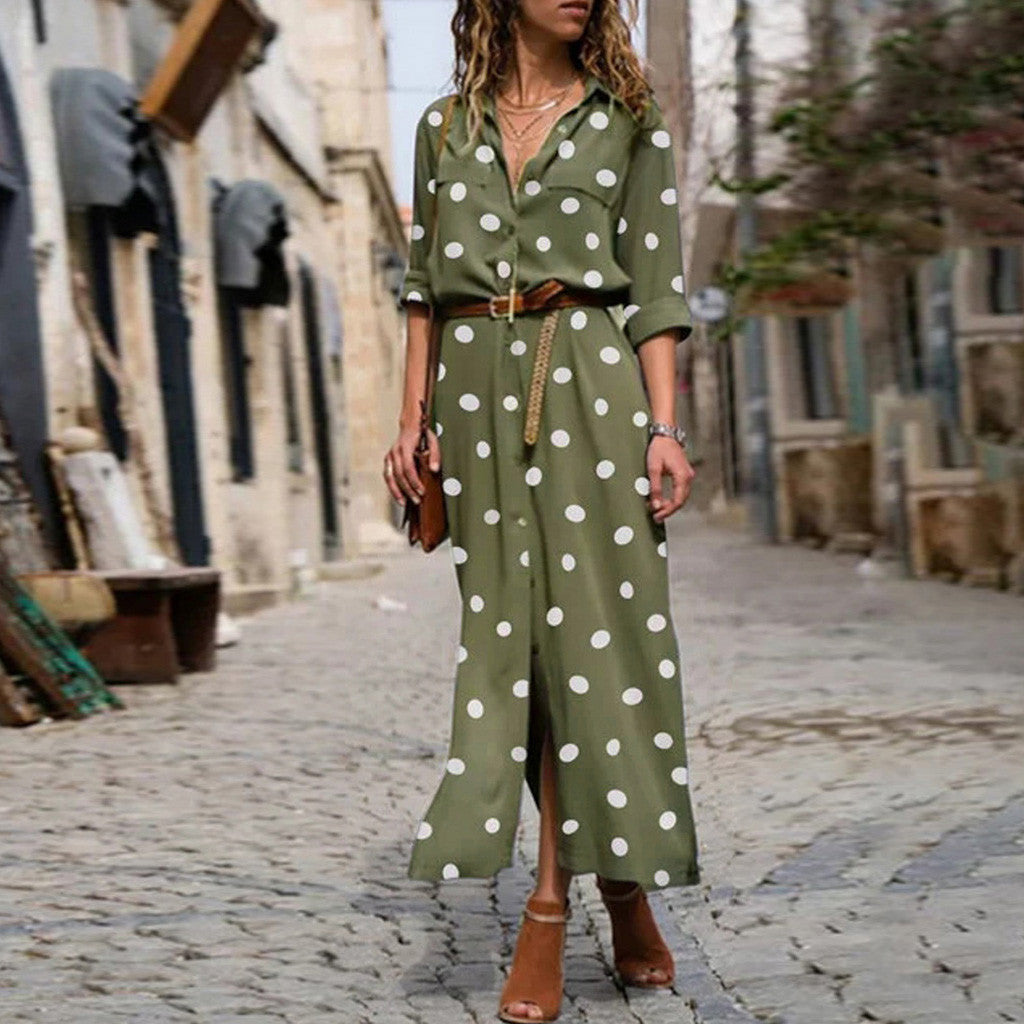 Damen Maxikleid Sovae