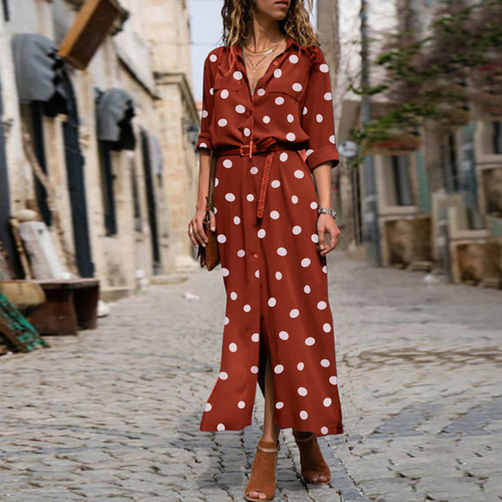 Damen Maxikleid Sovae