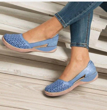 Damen Komfortable Ballerinas mit atmungsaktivem Design und rutschfester Sohle Sovae