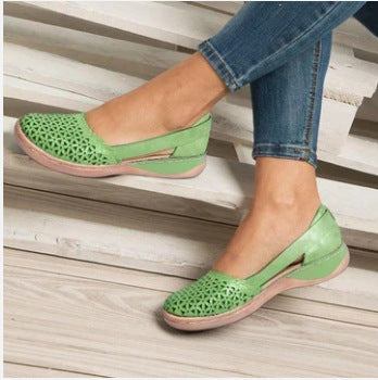 Damen Komfortable Ballerinas mit atmungsaktivem Design und rutschfester Sohle Sovae