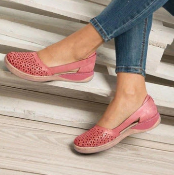 Damen Komfortable Ballerinas mit atmungsaktivem Design und rutschfester Sohle Sovae