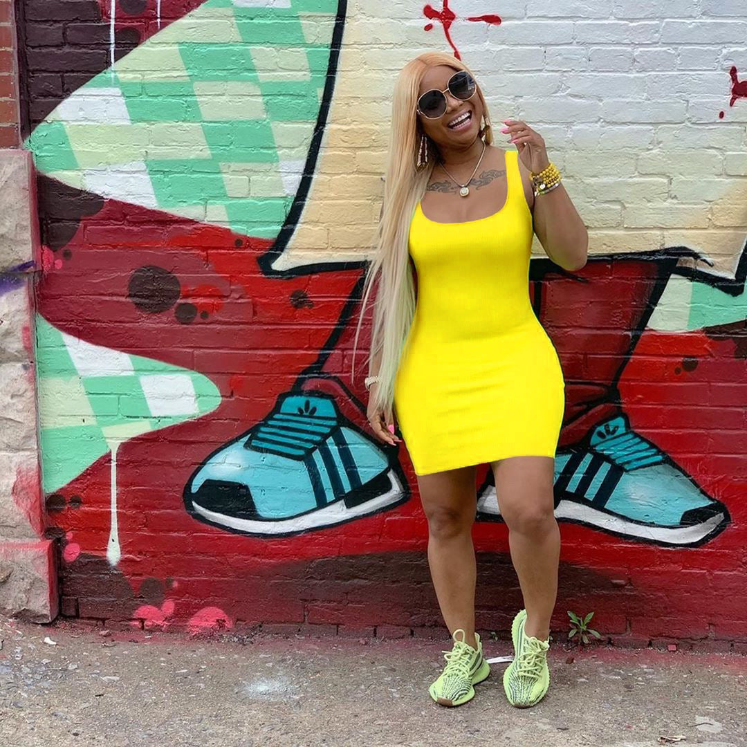 Damen körpernahes Minikleid Sovae