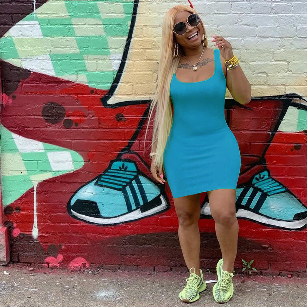 Damen körpernahes Minikleid Sovae