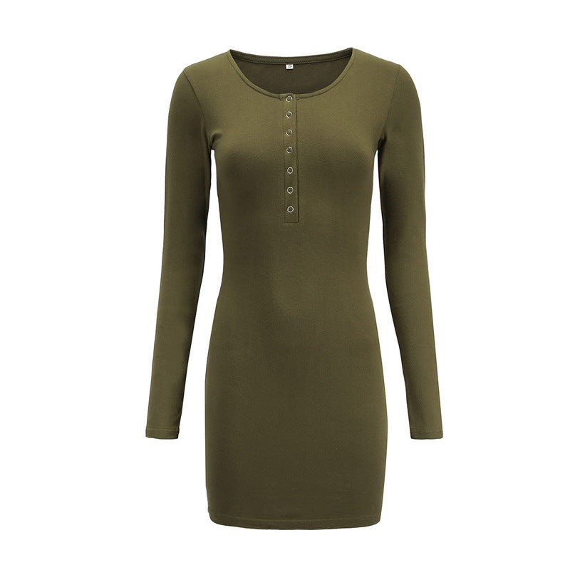 Damen Kurzarm Kleid Sovae