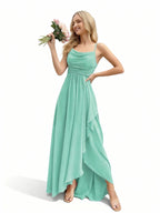 Sovae | Brautjungfernkleid mit Wasserfallausschnitt