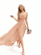 Sovae | Brautjungfernkleid mit Wasserfallausschnitt