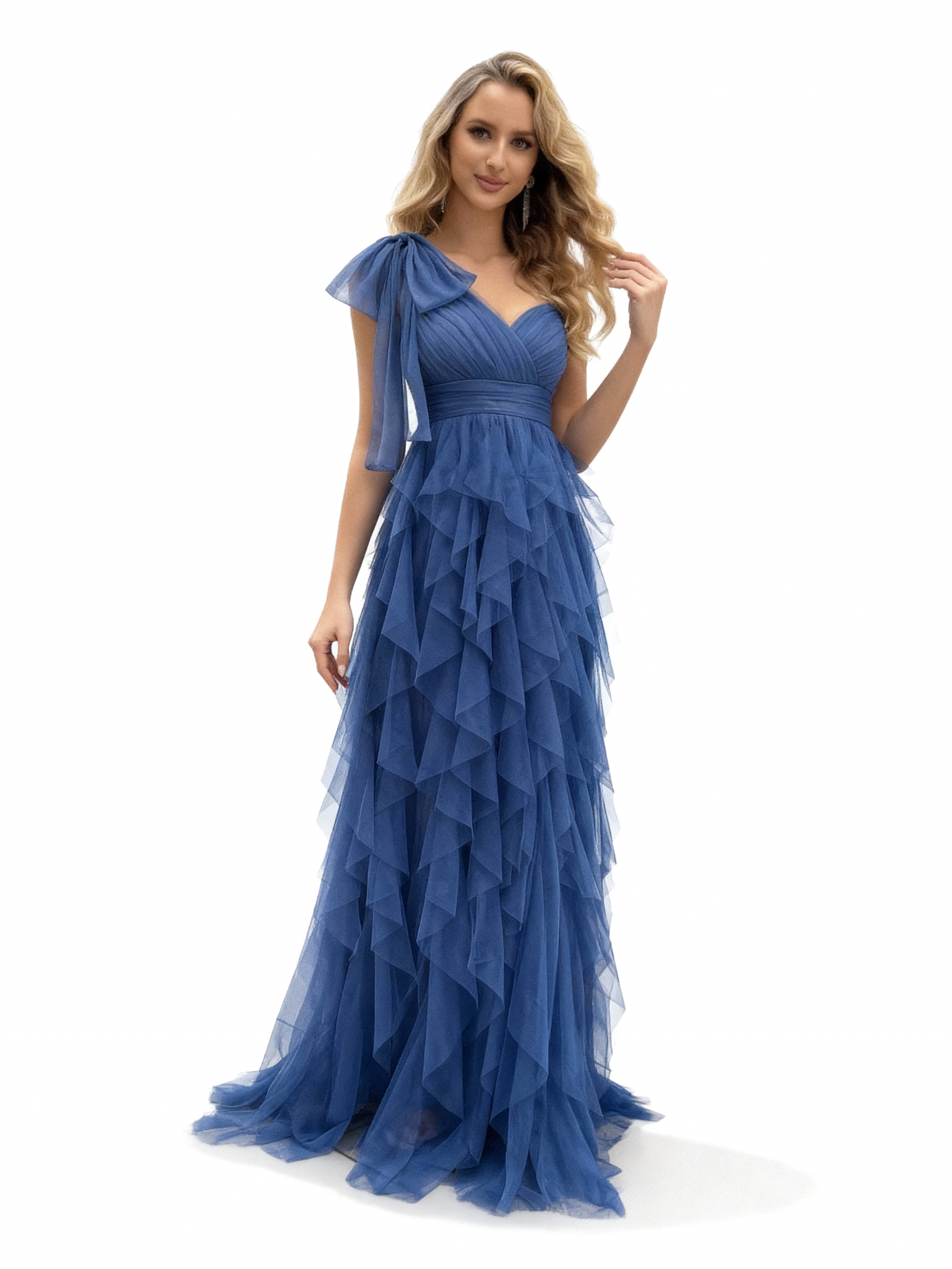 Sovae | Ärmelloses Kleid mit Asymmetrischem Ausschnitt