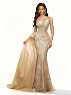 Sovae | Rosa Perlenkleid mit Rückenbindung