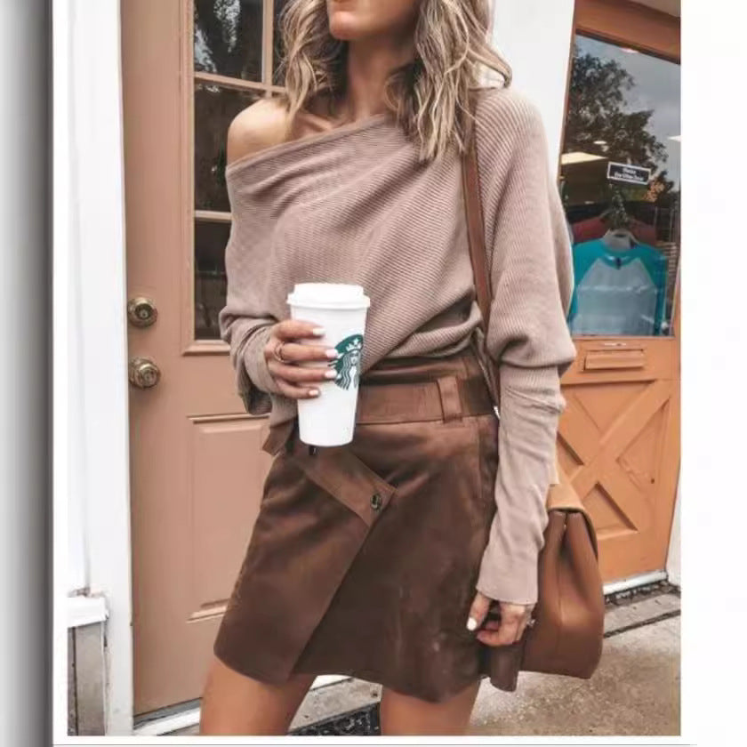 Damen Oversized Pullover Sovae