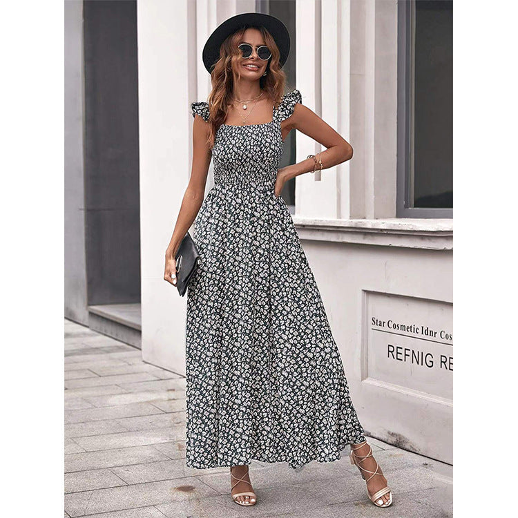 Damen Maxikleid Sovae