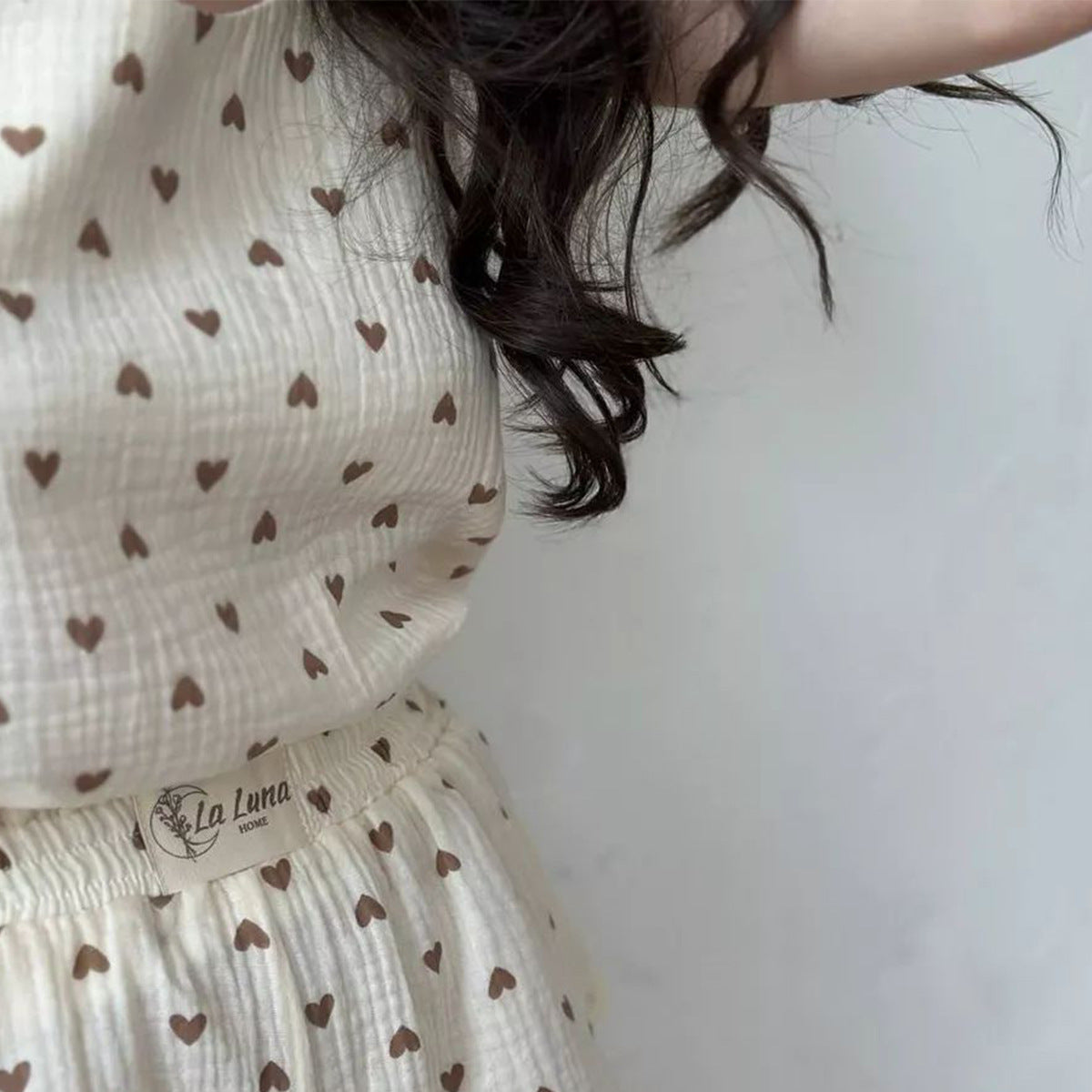 Damen Schlafshorts und Spaghettiträger Oberteil Set Sovae