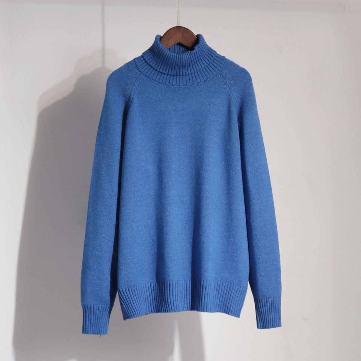 Damen Feinstrickpullover mit hohem Kragen Sovae
