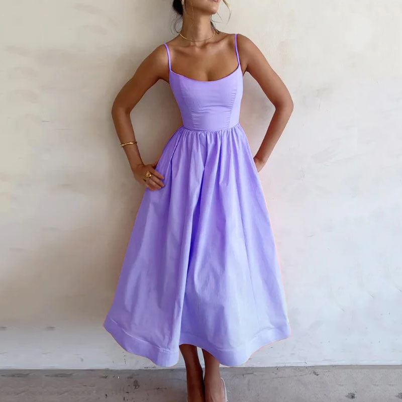 Damen Maxikleid Sovae