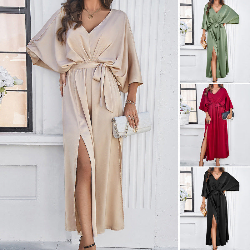 Damen Maxikleid Sovae