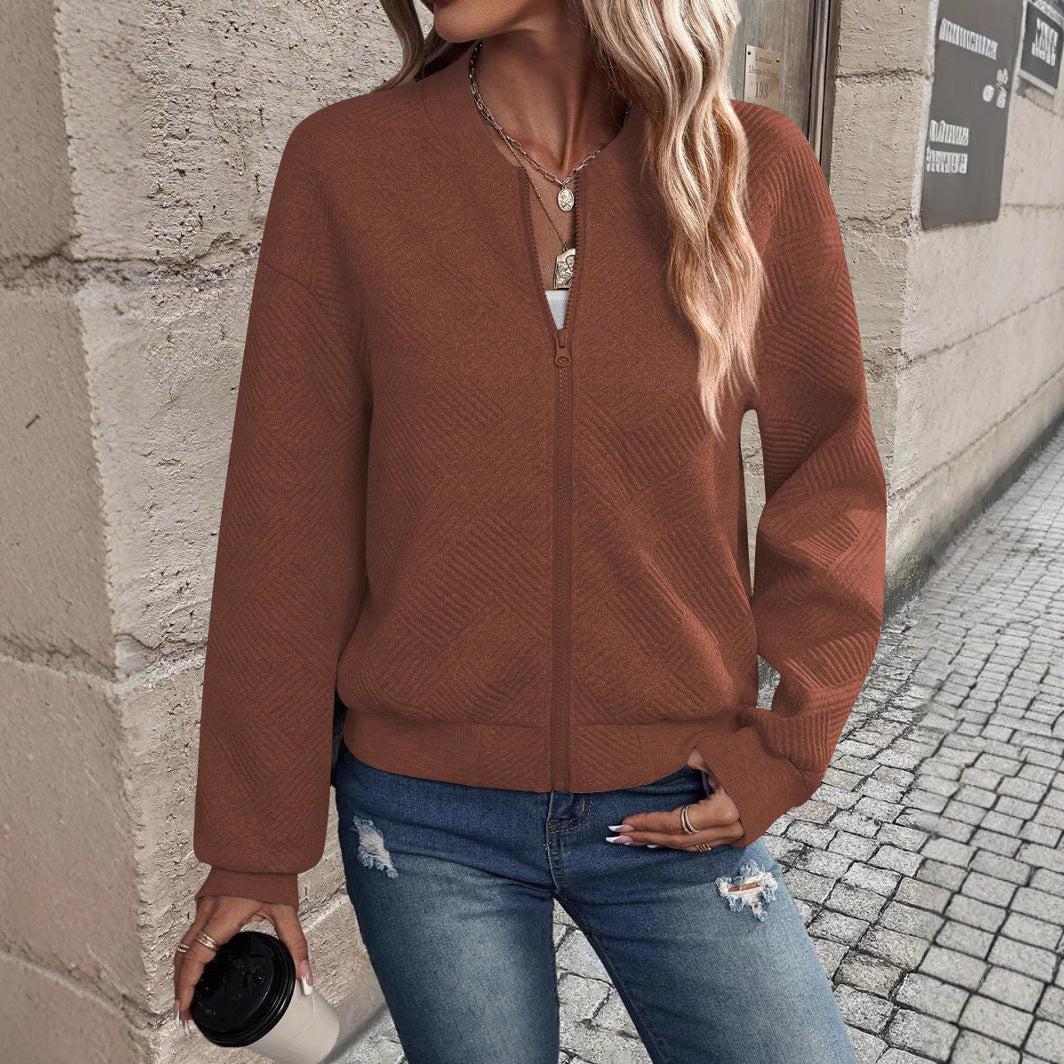 Damen lässige Strickjacke Sovae