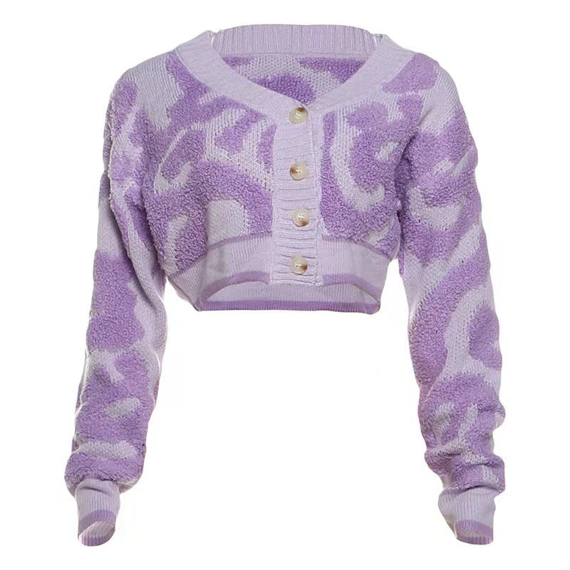 Damen cropped Sweater Sovae