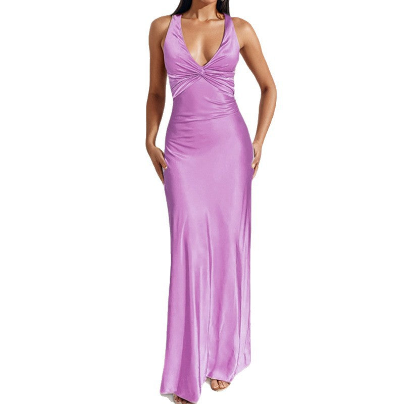 Damen Maxikleid Sovae