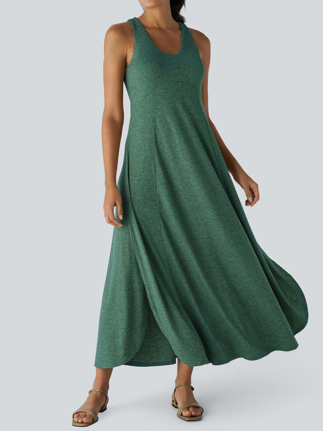 Damen Maxikleid im A-Linien-Schnitt Sovae