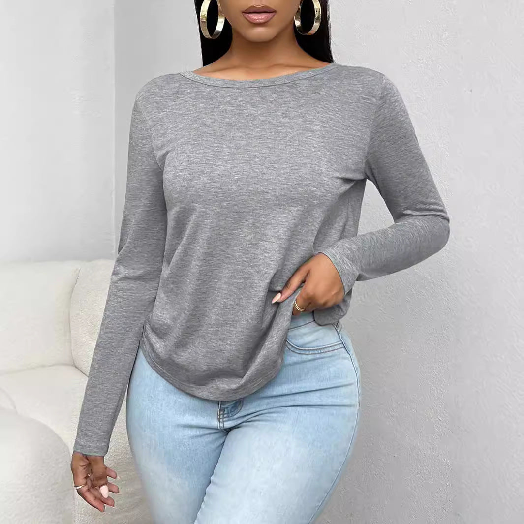 Damen Leichtes Langarmshirt Sovae