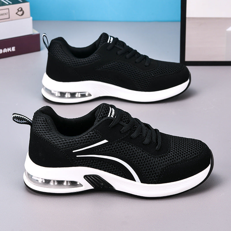 Damen Lauf-Sneaker mit atmungsaktivem Mesh-Obermaterial und dämpfender Sohle Sovae