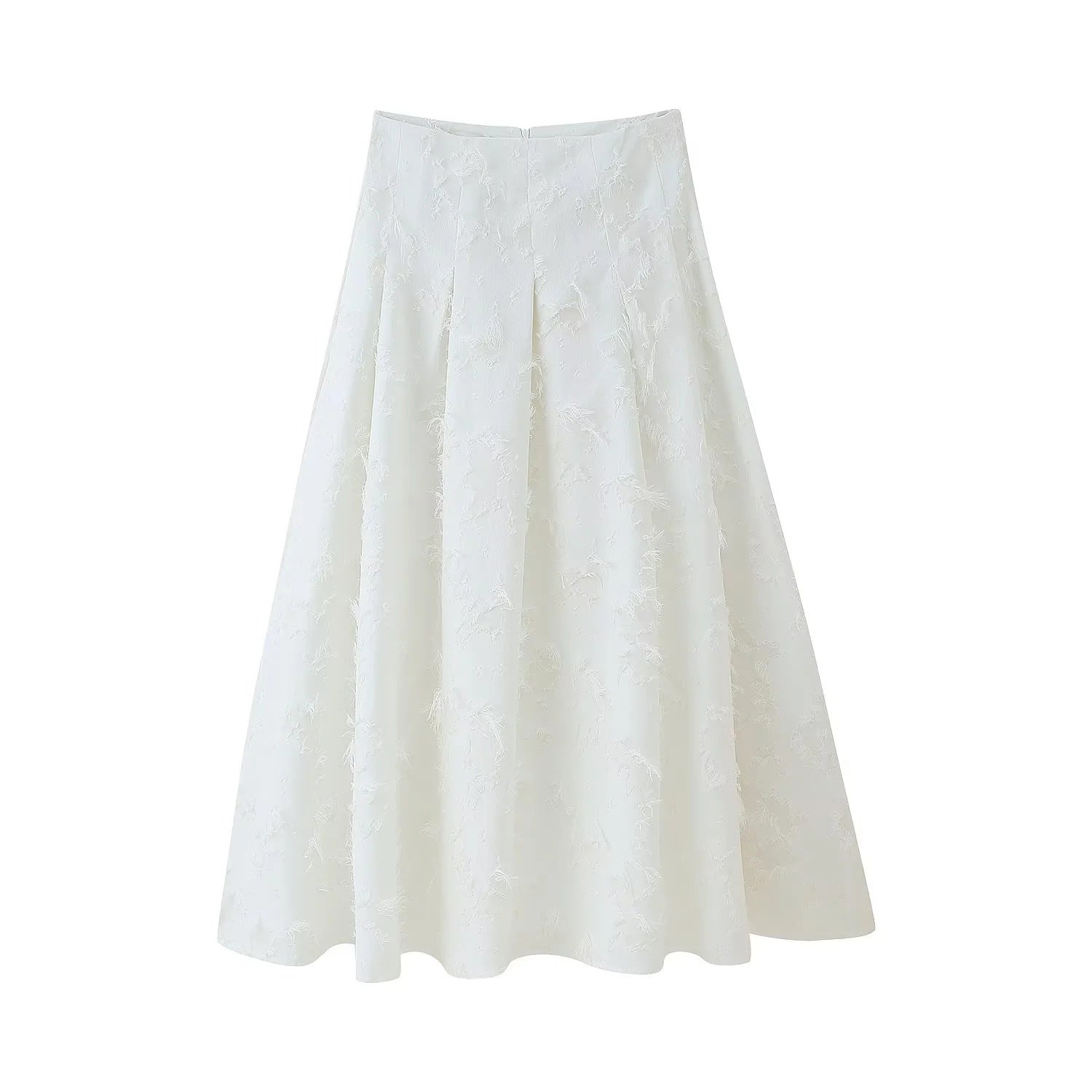 Damen elegantes Oberteil und Maxi-Rock Set mit floralem Design Sovae