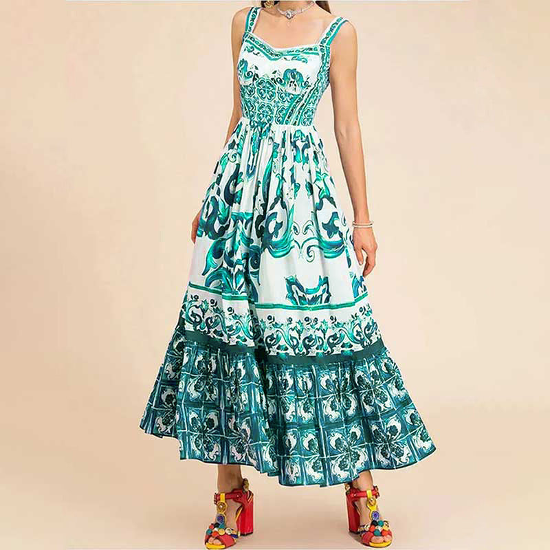 Damen Maxi-Kleid Sovae
