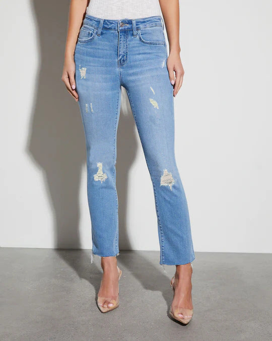Damen Ripped Jeans Sovae