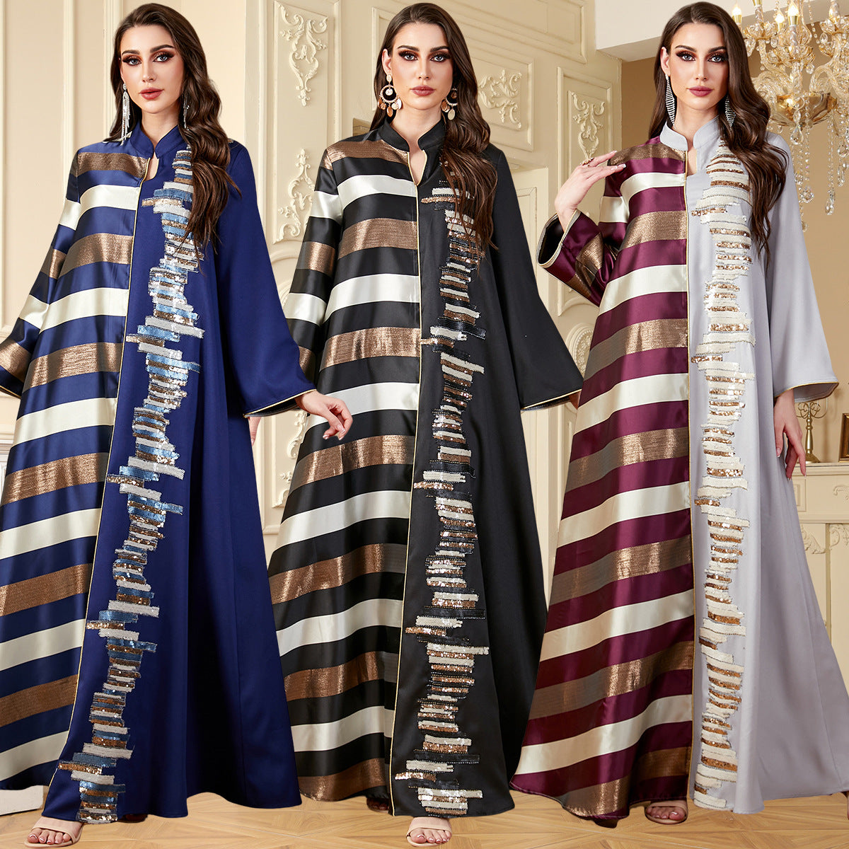 Damen Maxikleid Sovae