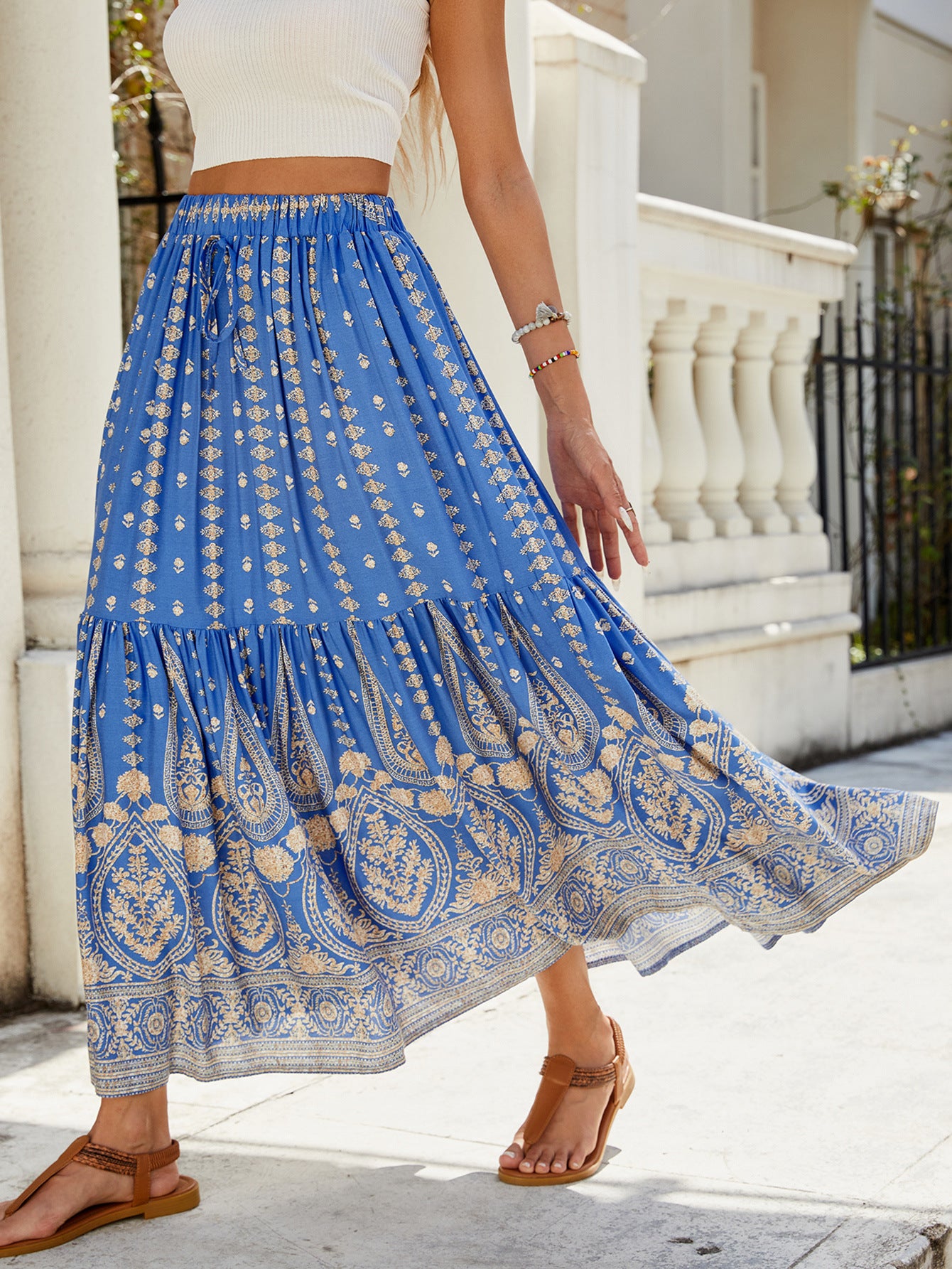 Damen Maxikleid Sovae