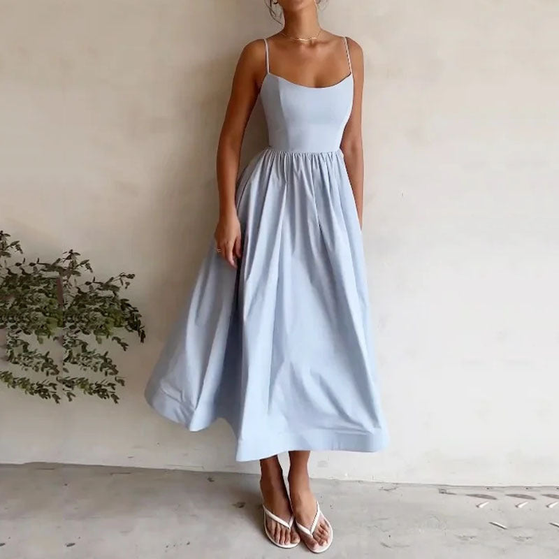 Damen Maxikleid Sovae