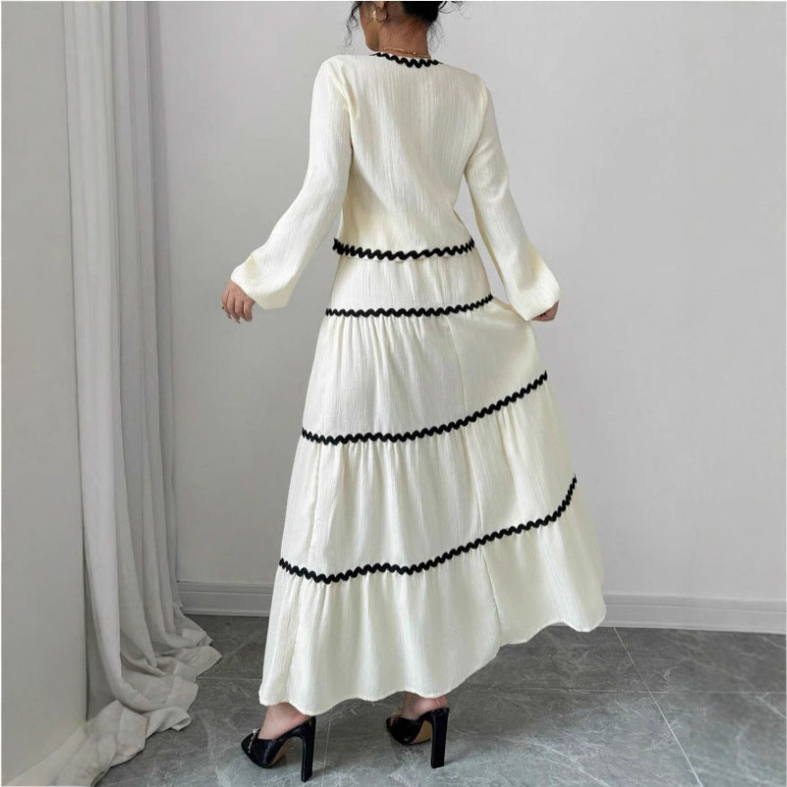 Damen Maxikleid Sovae