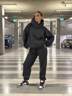 Damen Hoodies und Jogginghose Set Sovae