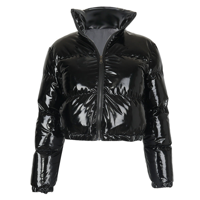 Damen Fleece-Pufferjacke Sovae