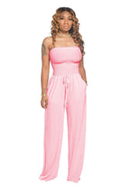 Damen stilvoller und bequemer Jumpsuit mit offener Schulter Sovae