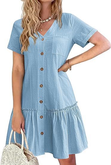 Damen Sommerkleid Sovae