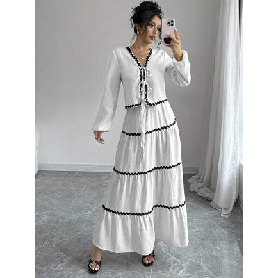 Damen Maxikleid Sovae
