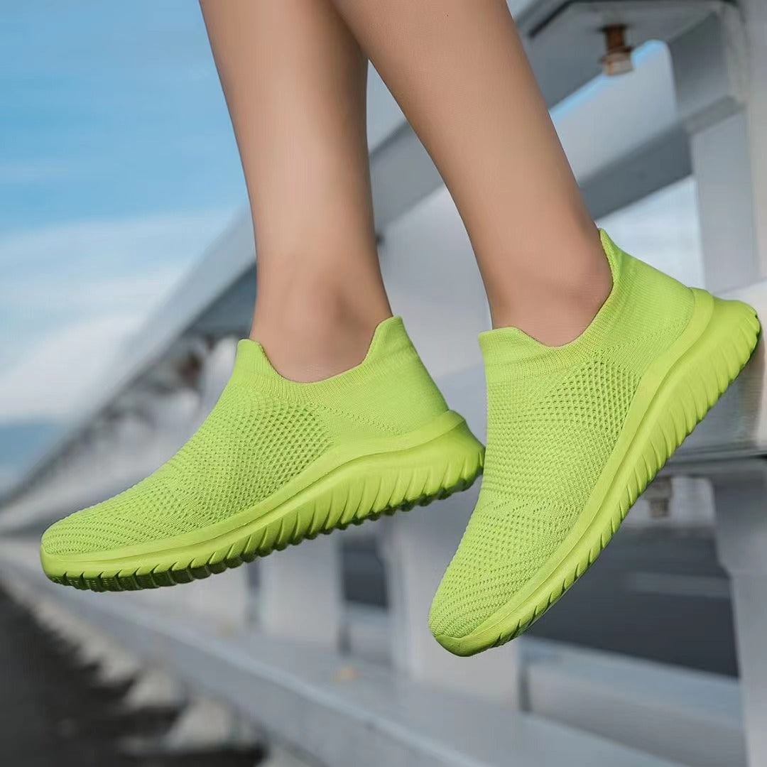 Damen Atmungsaktive Slip-On Sportsneakers Sovae