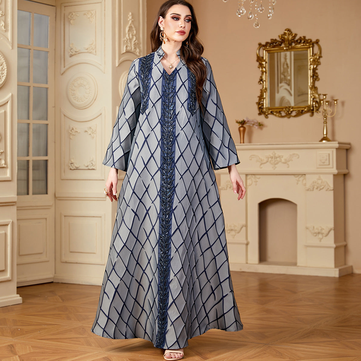 Damen Maxikleid Sovae