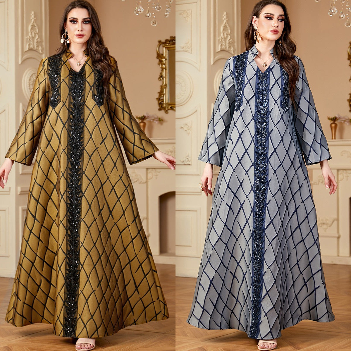 Damen Maxikleid Sovae