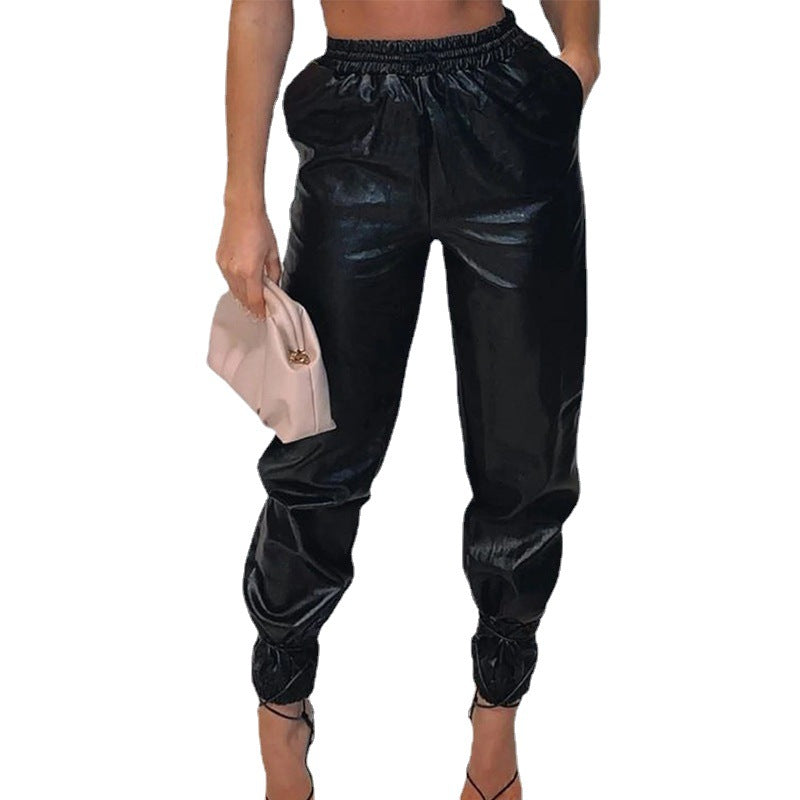 Damen bequeme Sporthose mit elastischem Bund und Bündchen Sovae
