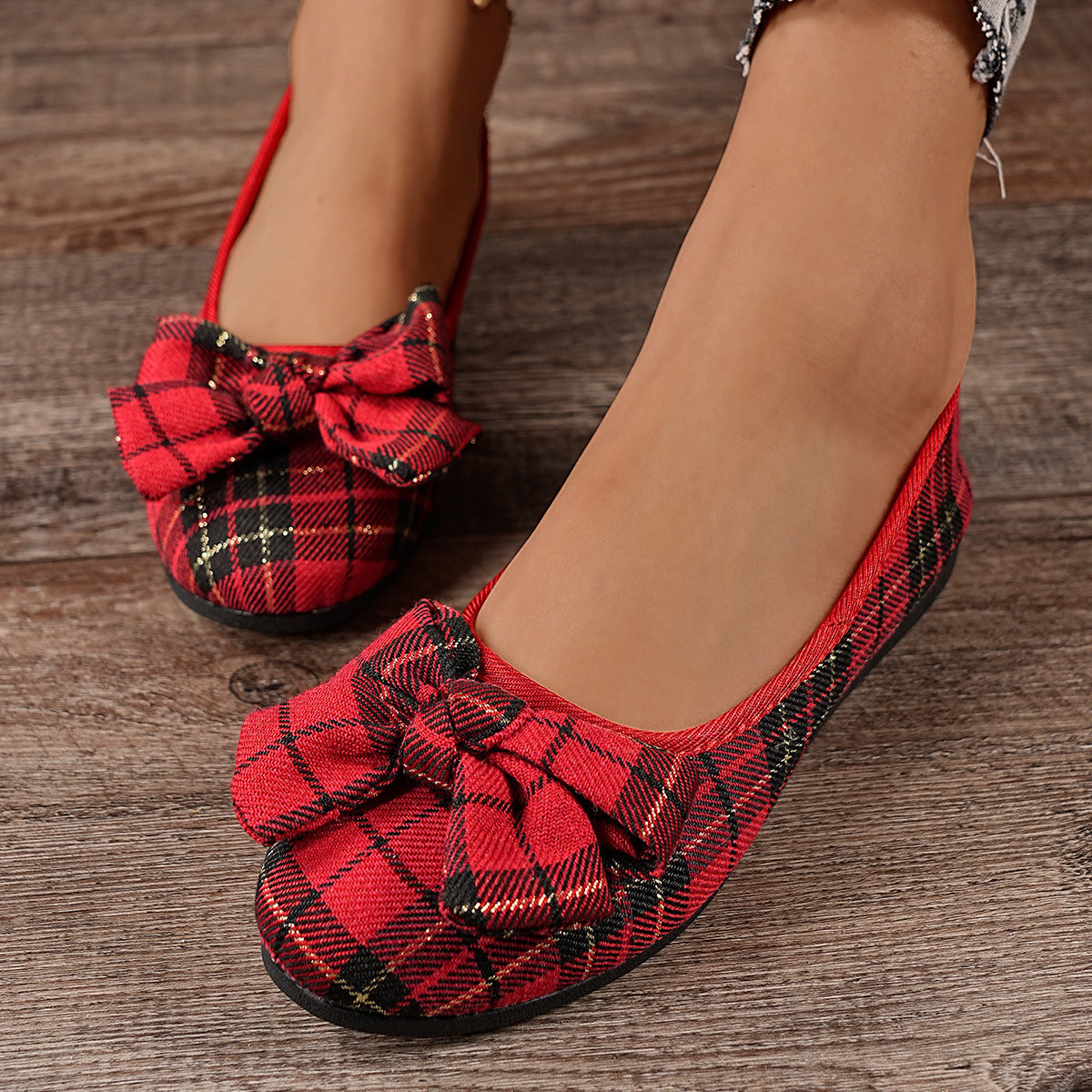 Damen Ballerinas mit charmantem Schleifen-Design Sovae