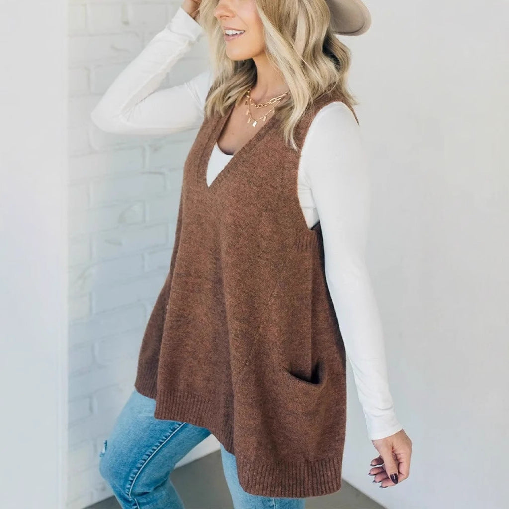 Damen Wolleoversize Pullover Sovae