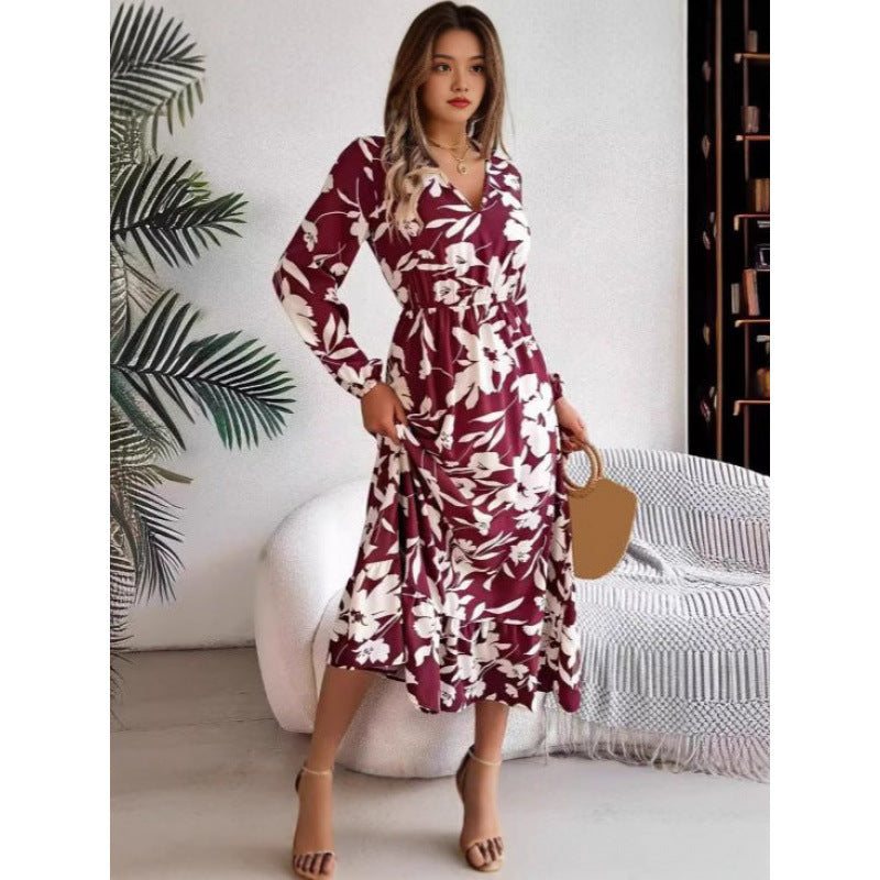 Damen Maxikleid Sovae
