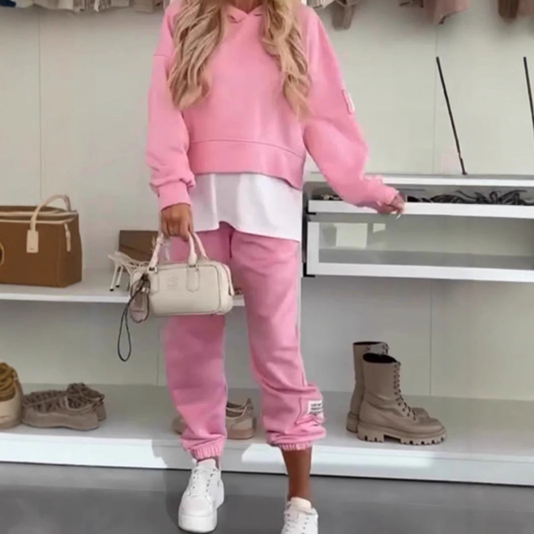 Damen lässiger und modischer Hoodie-Set Sovae