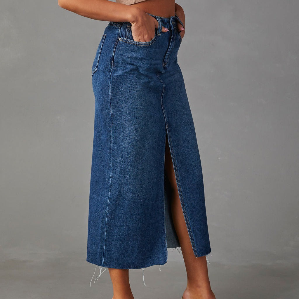 Damen Midikleid Sovae