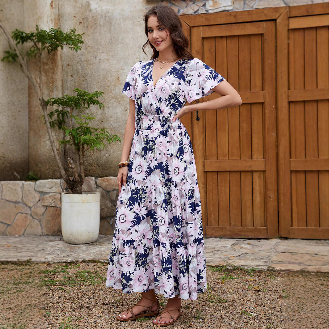 Damen Maxikleid Sovae