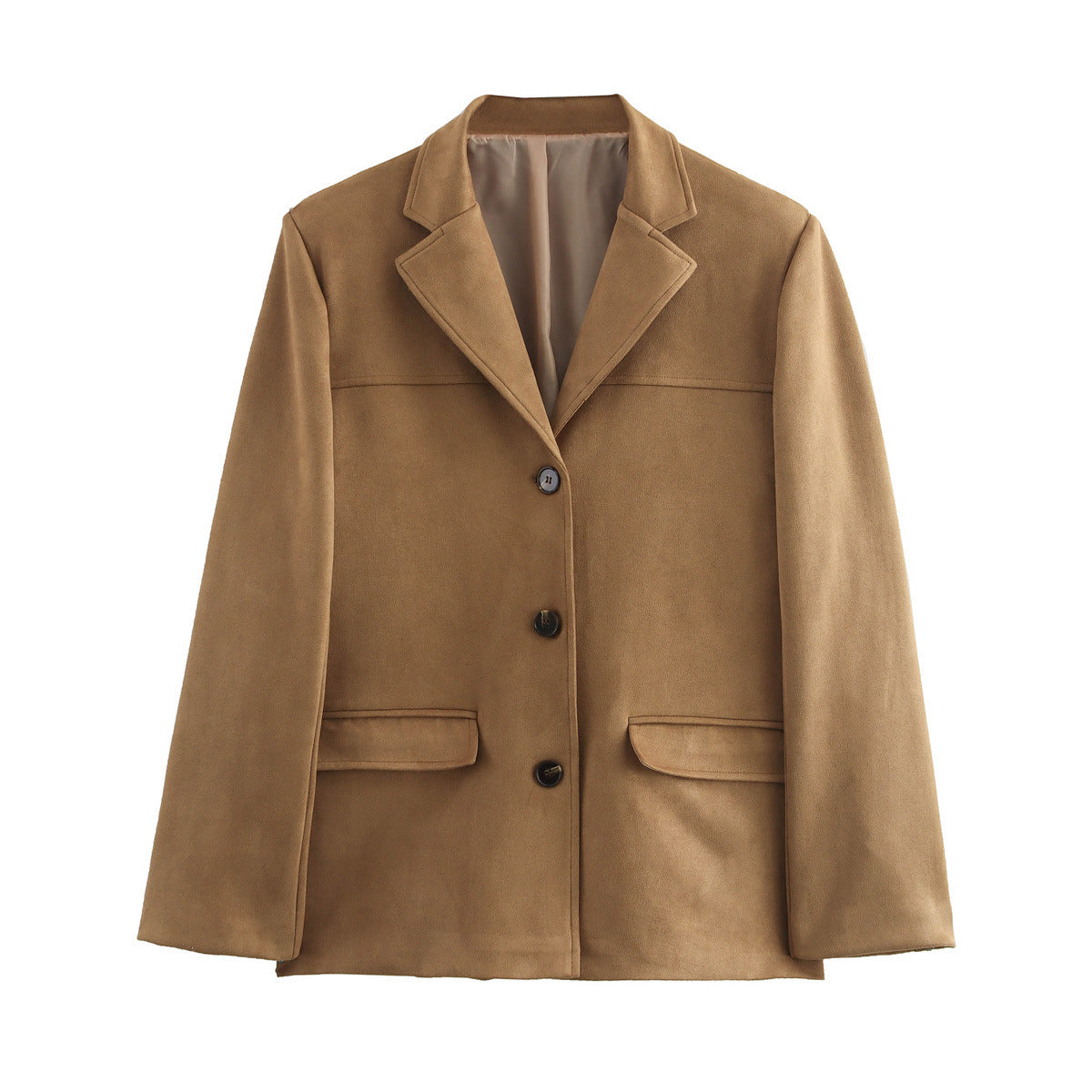 Damen elegante Jacke im modernen Schnitt mit praktischen Taschen Sovae